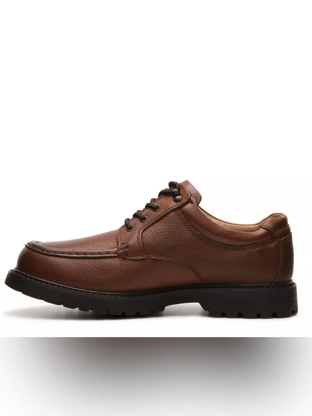 Dockers Men’s Brown Leather Oil-Resistant Work Shoes Size 8.5